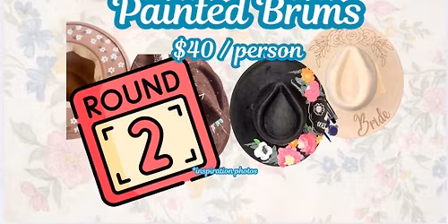 Painted Brims Hat Painting Workshop