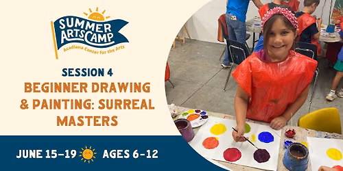 *SOLD OUT* Beginner Drawing & Painting: Surreal Masters