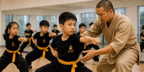 Free Shaolin Kung Fu Class (Ages 6\u201315)