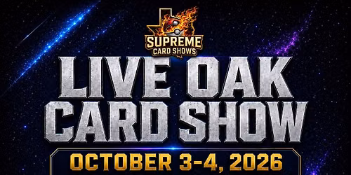 LIVE OAK CARD SHOW