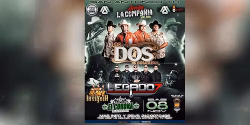 LOS DOS DE TAMAULIPAS, LEGADO 7 Y GRUPO INSIGNIA