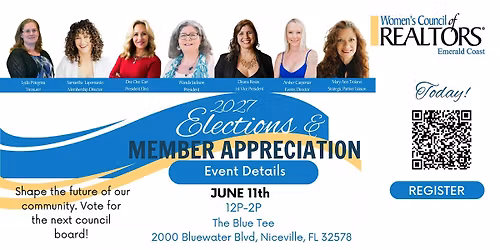 2027 Elections & Member Appreciation