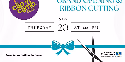 Ribbon Cutting - Clip 'n Climb