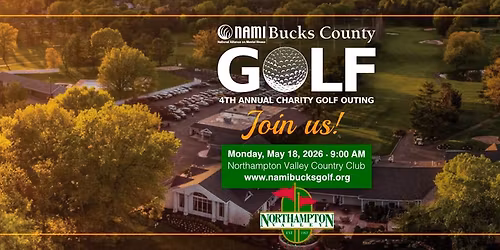Fourth Annual Charity Golf Outing for Mental Health Benefiting NAMI Bucks County PA