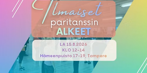 Ilmaiset PARITANSSIN alkeet Tampereella