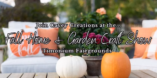 Cavey Creations booth at the Fall Home & Garden Craft Show