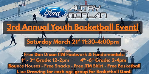 3rd Annual youth Basketball Event!