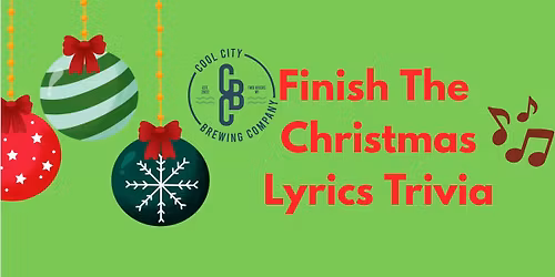 Finish The Christmas Lyrics Trivia