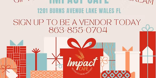 Sip & Shop Market @ Impact Cafe