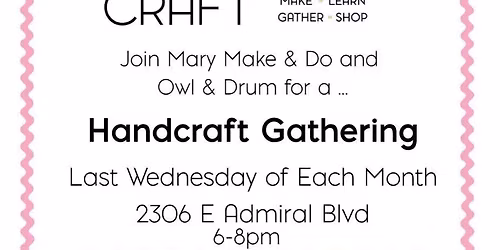 Handcraft Gathering!