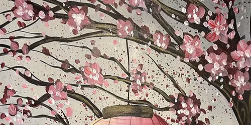 Paint and Sip Event: Cherry Blossom Bloom