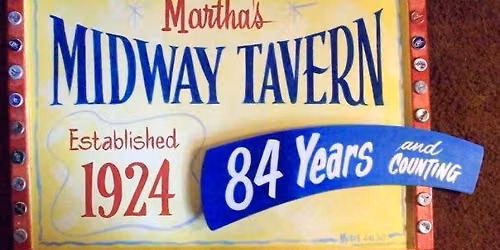 The Midway Tavern calendar