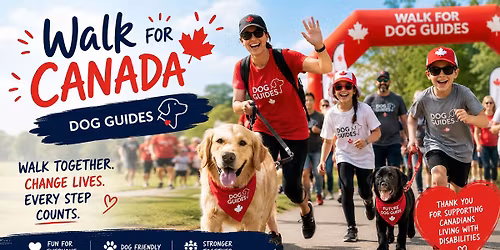 Walk for Canada Dog Guides