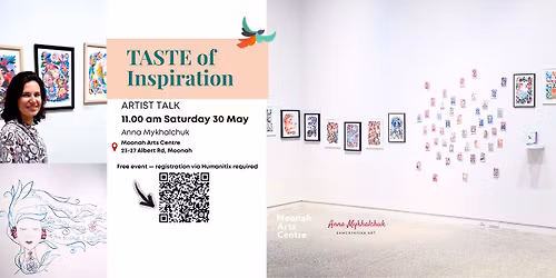 Artist Talk: Taste of Inspiration with Anna Mykhalchuk