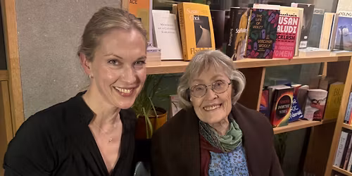 Pianist Liv Glaser og forfatter Marion Hestholm - Musikalsk bokbad