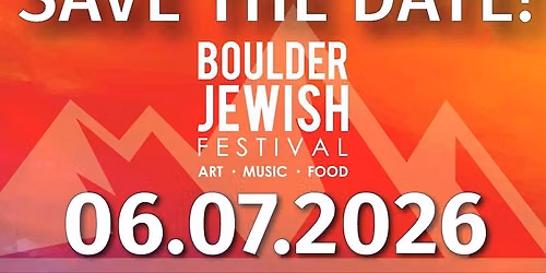 30th Annual Boulder Jewish Festival 