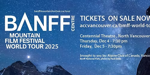 BCMFF World Tour - Vancouver, BC
