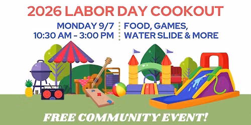 Free Community Labor Day Cookout!