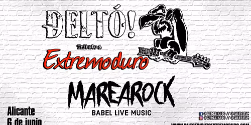 Delt\u00f3! Tributo a Extremoduro en Alicante