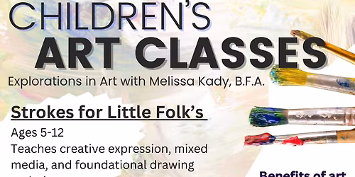 Childrens Art Exploration Classes 