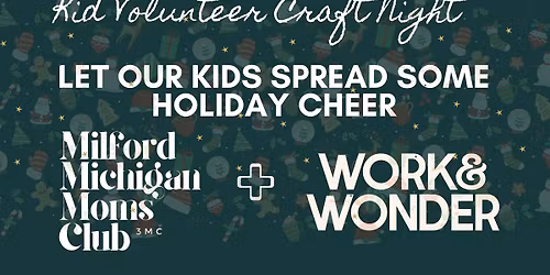 Parent & Kid Volunteer\/Craft Making