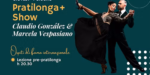 Pratilonga + Show con Claudio Gonzales & Marcela Vespasiano