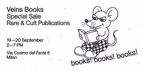 VEINS BOOKS — Rare & Cult Books Pop-Up