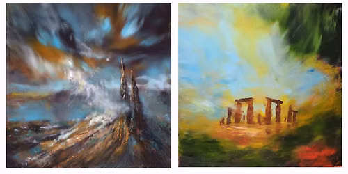 Atmospheric Landscape Painting
