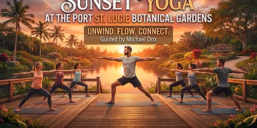 New Sunset Yoga at The Gardens