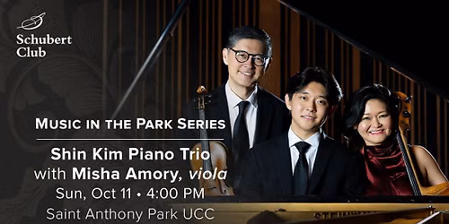 Shin Kim Trio with Misha Amory, viola