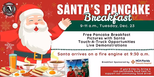 Santa's Public Safety Pancake Breakfast
