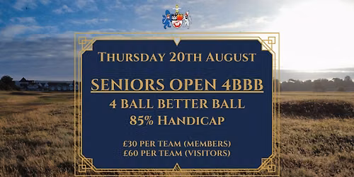SENIORS OPEN 4BBB