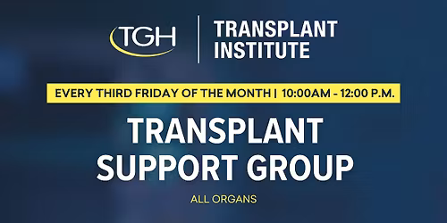 Transplant Support Group (All Organs) | Hybrid Event