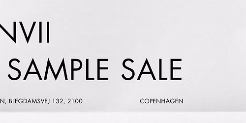 ENVII SAMPLE SALE COPENHAGEN