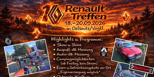 10. Renault-Treffen Oelsnitz\/V.