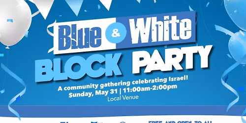 Blue & White Block Party