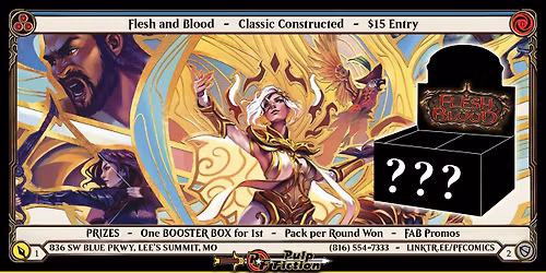 Flesh and Blood Classic Constructed WIN A BOX