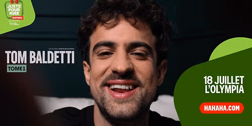 TOM BALDETTI - Tome 1 | Montr\u00e9al