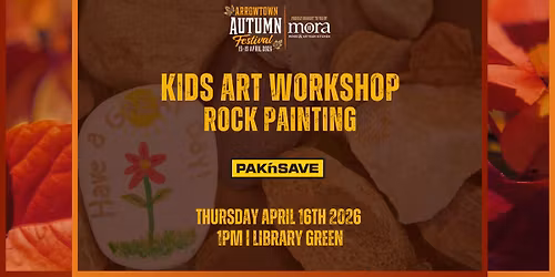 Kids Art Workshop \u2013 Rock Painting