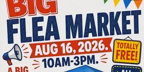 Big Flea Market-(Free Spots)