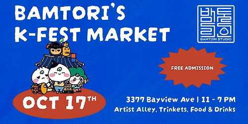 Bamtori's K-Fest Market 2026