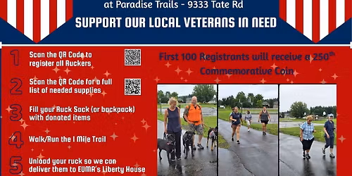 Ruck the Trails-Support our local Veterans!