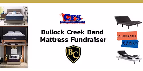 Bullock Creek Mattress Fundraiser Sale