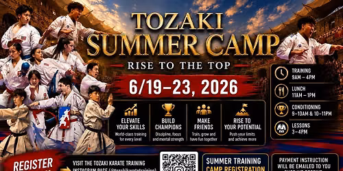 Tozaki Summer Camp 2026