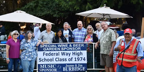 70th Annual Kiwanis Salmon Bake - All FWHS 70's classes reunion!