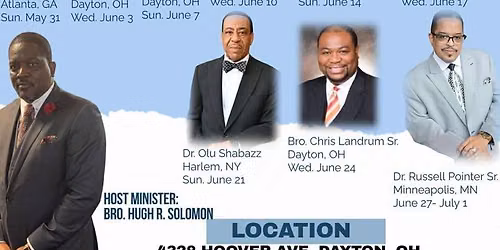 2026 Homecoming Jubilee Revival
