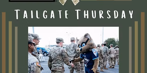 Salute To Service | Tailgate Thursday with the TN Titans!
