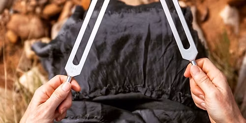USA, Santa Fe, New Mexico - Sound Healing With Tuning Forks