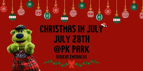 Christmas in July | Eugene Emeralds