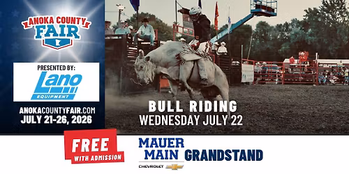 Great Frontier Bull Riding - Anoka County Fair